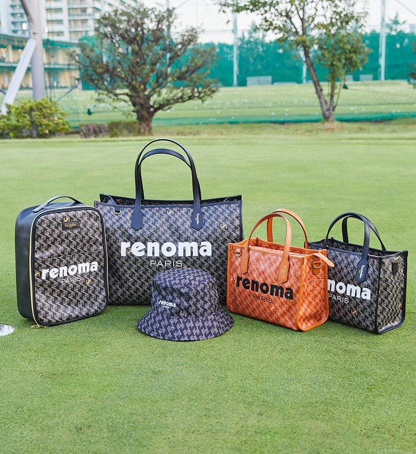 レノマ ゴルフがエストネーションでポップアップ開催中！「レザレクション」とのコラボも展開 - 16枚目の画像