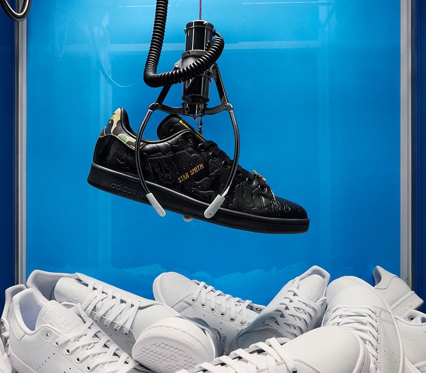 BAPE仕様の「スタンスミス」登場。アディダス オリジナルスとの歴史の集大成的スニーカー - 10枚目の画像