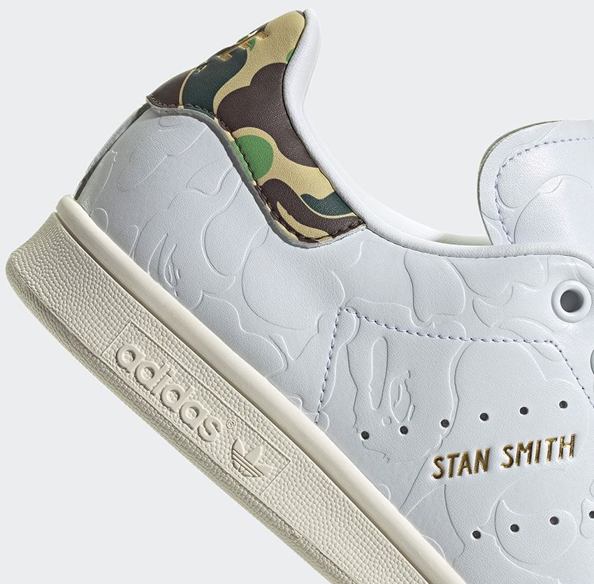 BAPE仕様の「スタンスミス」登場。アディダス オリジナルスとの歴史の集大成的スニーカー - 7枚目の画像