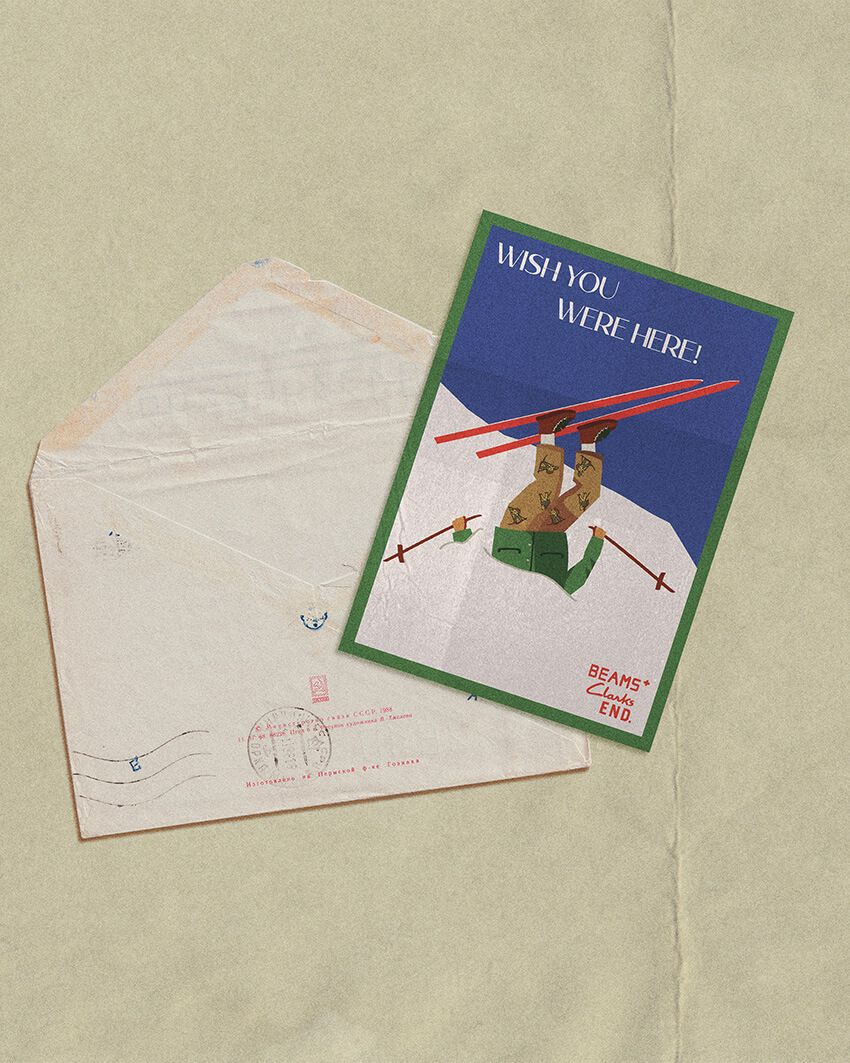 クラークスの名品がハイキング仕様に！人気ショップEND.とのコラボが「ビームスプラス」から - 2枚目の画像