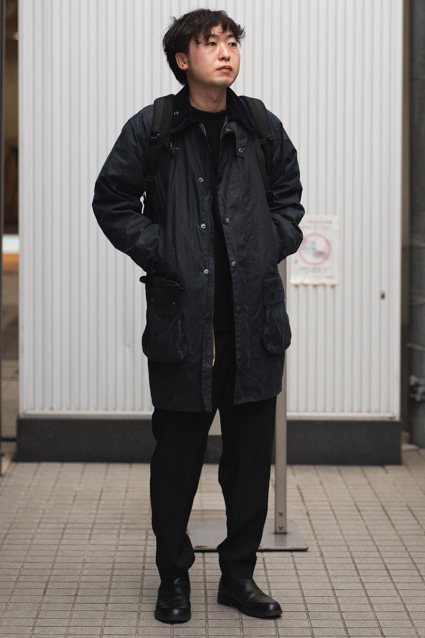 「バブアー」が似合う7名のスナップ。20代、30代、40代のアウター着こなし術を紹介 - 3枚目の画像