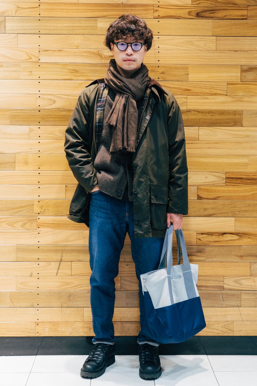 「バブアー」が似合う7名のスナップ。20代、30代、40代のアウター着こなし術を紹介 - 5枚目の画像