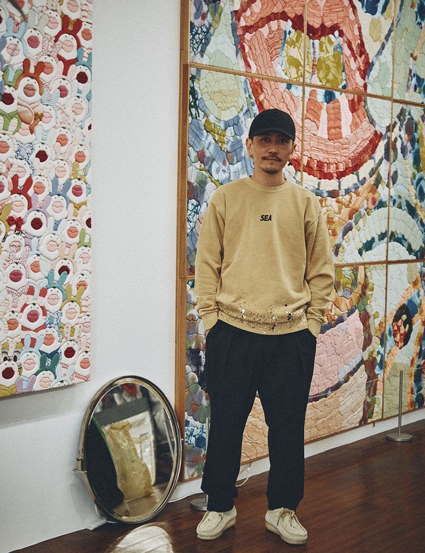 「ウィンダンシー×クラークス」手作業でドリッピングされたオンリーワンな“ワラビー”がアトモスから - 15枚目の画像