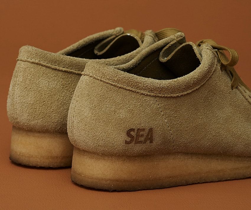 「ウィンダンシー×クラークス」手作業でドリッピングされたオンリーワンな“ワラビー”がアトモスから - 13枚目の画像