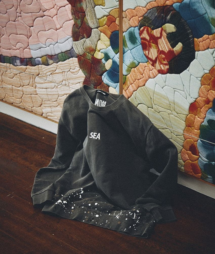 「ウィンダンシー×クラークス」手作業でドリッピングされたオンリーワンな“ワラビー”がアトモスから - 17枚目の画像