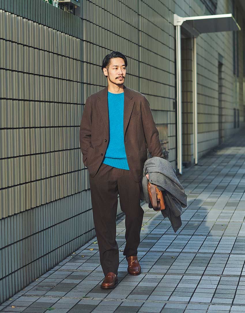 スナップで立証！「コール ハーン」新作シューズが、“着流しスーツ”に好相性なワケ - 7枚目の画像