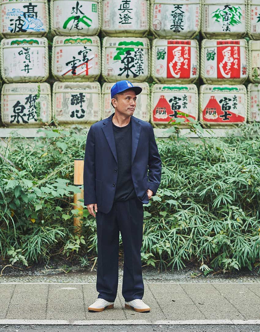 スナップで立証！「コール ハーン」新作シューズが、“着流しスーツ”に好相性なワケ - 2枚目の画像