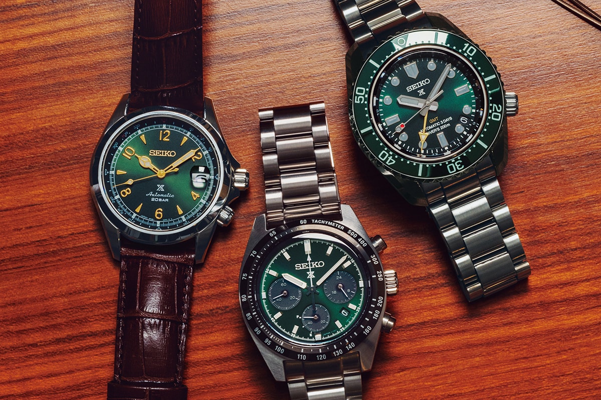 Seiko prospex 自動巻き　グリーン 新鮮、万能、上品。「セイコー プロスペックス」が持つグリーン