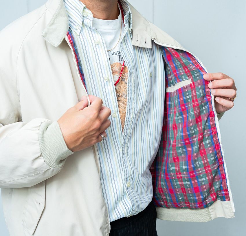 ナイキ&ラコステのアウターを効かせた古着コーデ3選。デザイナー鈴木真悟さんの着こなし極意 - 9枚目の画像