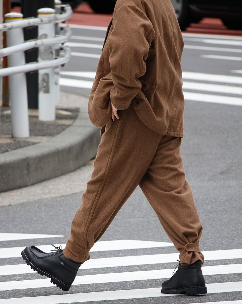 「ナナミカ」のアウトドアでも使える人気セットアップが、素材とカラーを変えて秋冬Ver.に更新！ - 3枚目の画像