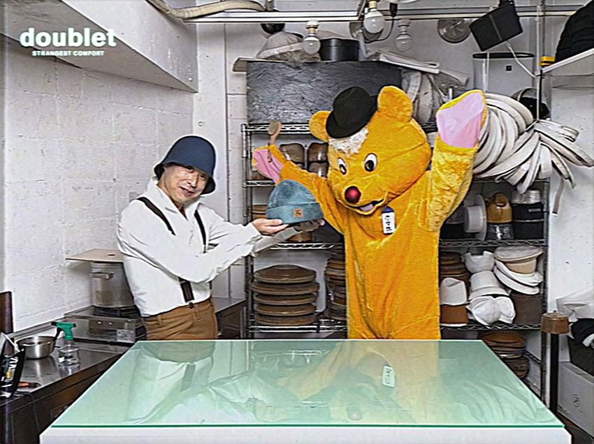 「ダブレット」の遊び心を「キジマタカユキ」が形にした、ニット帽みたいなフェルトハット - 23枚目の画像