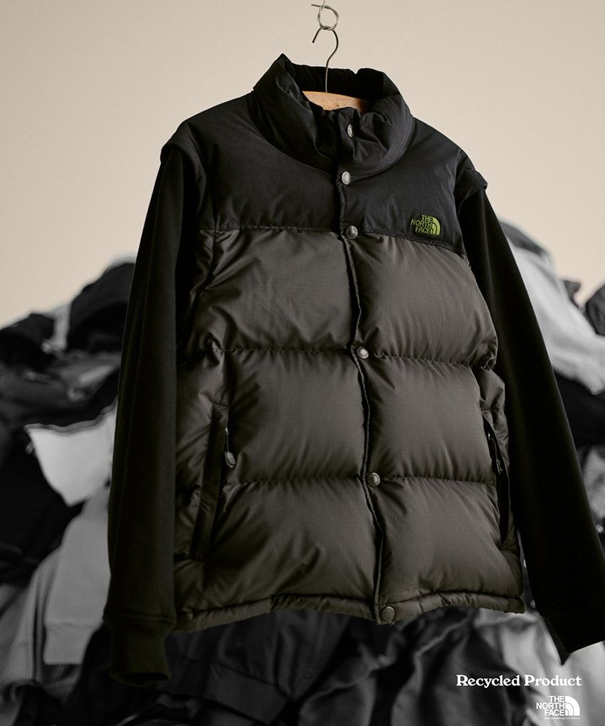 「ザ・ノース・フェイス パープルレーベル」が余剰素材を用いたダウンやフリースを店舗限定リリース - 1枚目の画像