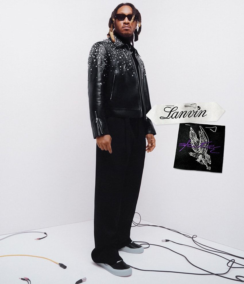 第1弾はラッパーのFUTURE。クリエイターと協働する「ランバンラボ」始動 - 4枚目の画像