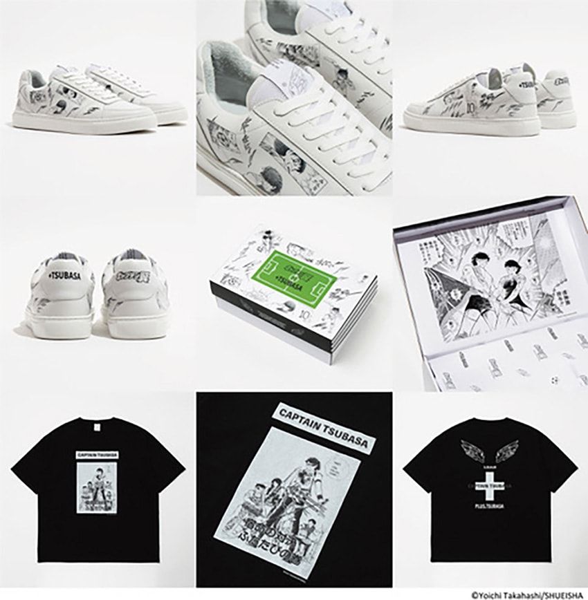 コラボTシャツ 6820円／プラスツバサ × キャプテン翼（アトモス　03-6629-5075）