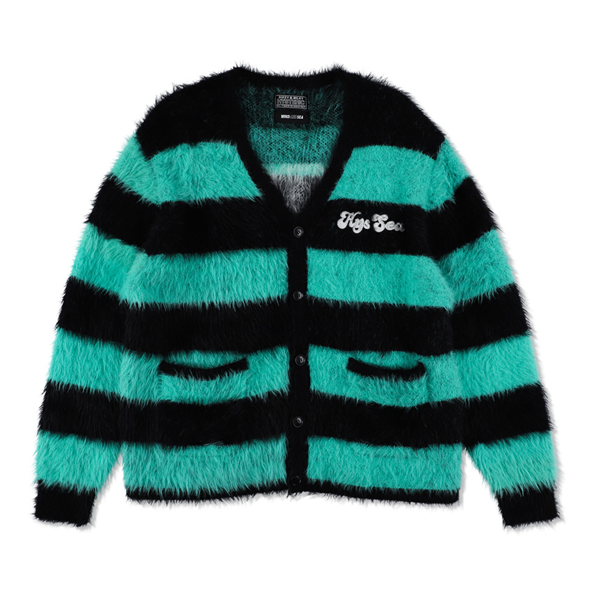【限定コラボ】ヒステリックグラマー×ウィンダンシー バックアーチロゴカーディガン Amazon.co.jp: HYSTERIC GLAMOUR X WDS VARSITY JACKET