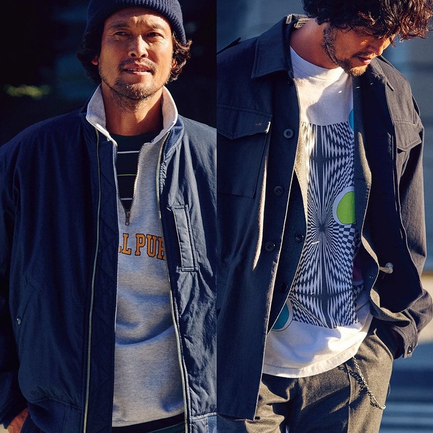 MA-1、モッズ、トレンチetc. 万能過ぎるネイビーの「ミリタリー