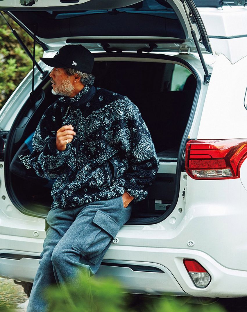 デニム、フリース、ジャケットetc. 種市 暁さんの“普通”に見えない“タネ”あり冬コーデ6選！ - 10枚目の画像