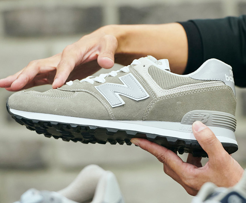 New Balance 574 大谷コラボモデル スパイク グレー 27cm 【公式通販】