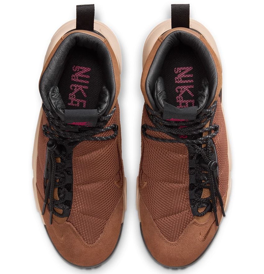 「ナイキ×サカイ」の最新コラボ“マグマ スケープ”。傑作エア マグマとフットスケープの融合デザイン - 2枚目の画像