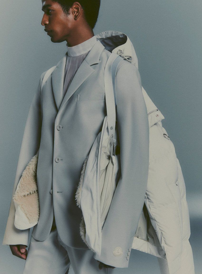 「モンクレール × サカイ」はトータルコーデで販売！ ギミック満載で多彩なスタイルが楽しめる - 9枚目の画像