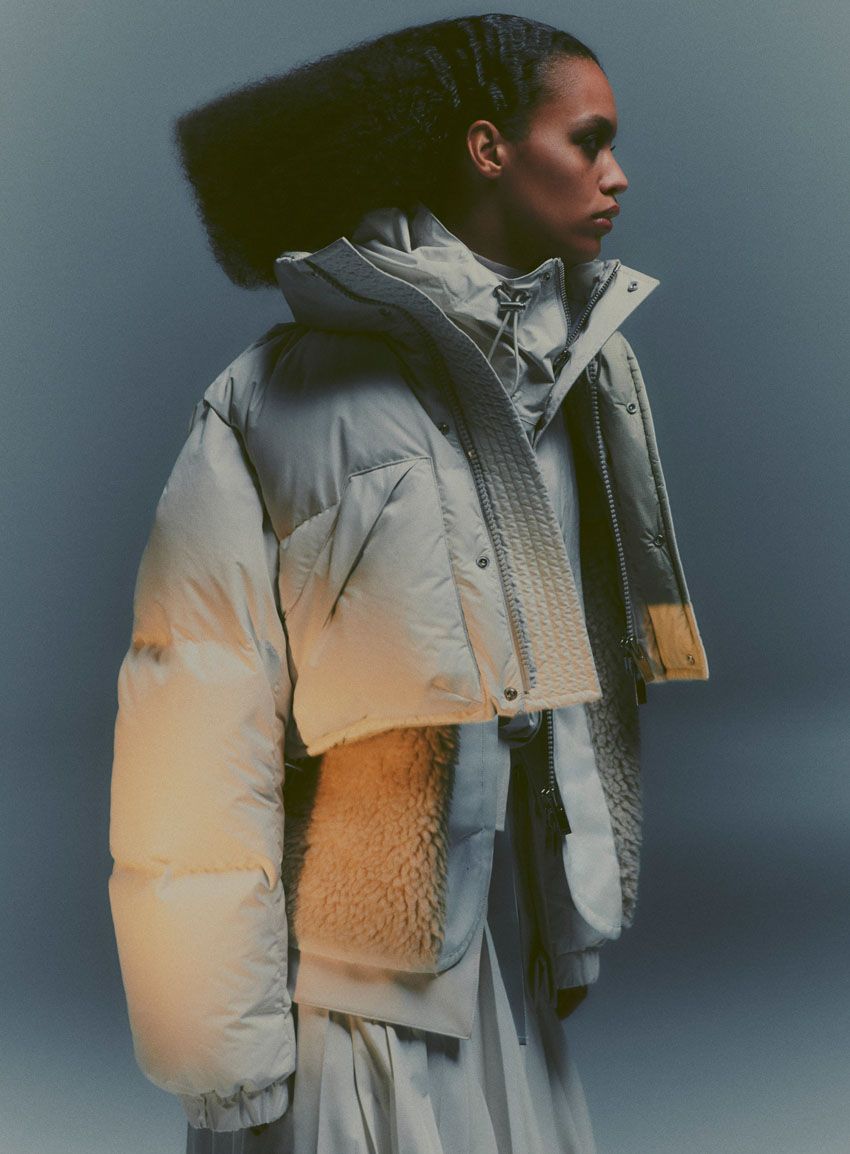 「モンクレール × サカイ」はトータルコーデで販売！ ギミック満載で多彩なスタイルが楽しめる - 11枚目の画像