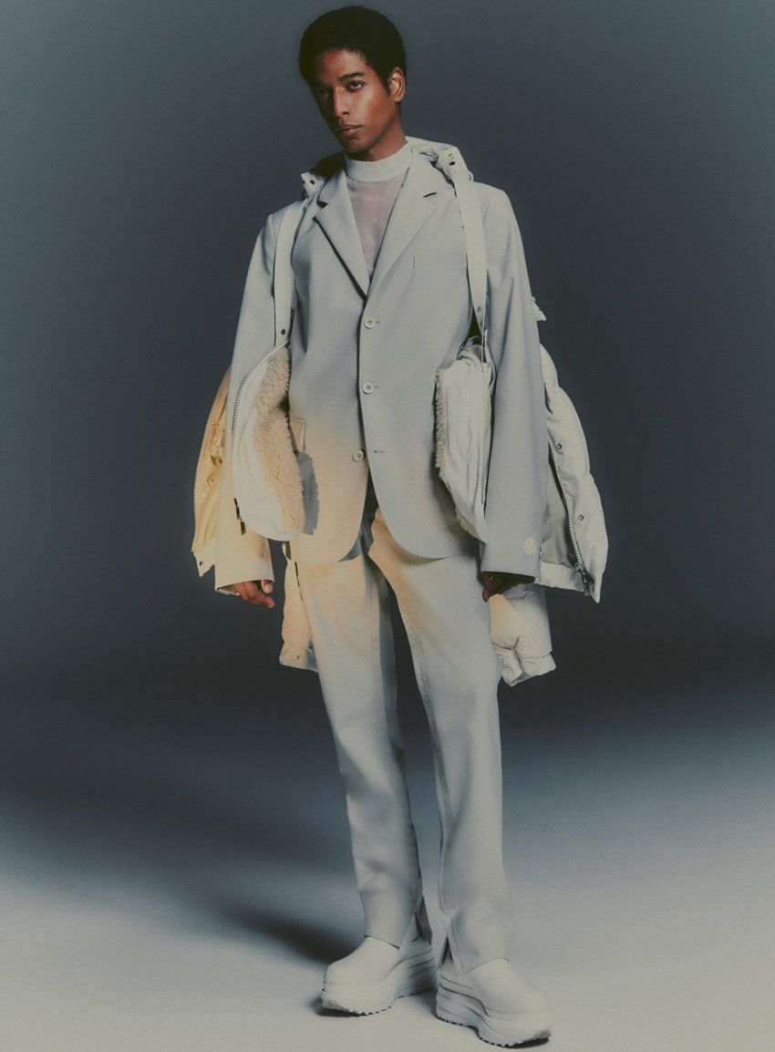 「モンクレール × サカイ」はトータルコーデで販売！ ギミック満載で多彩なスタイルが楽しめる - 5枚目の画像