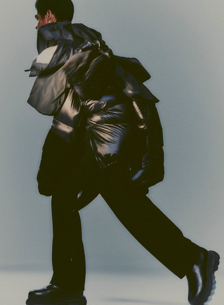 「モンクレール × サカイ」はトータルコーデで販売！ ギミック満載で多彩なスタイルが楽しめる - 12枚目の画像