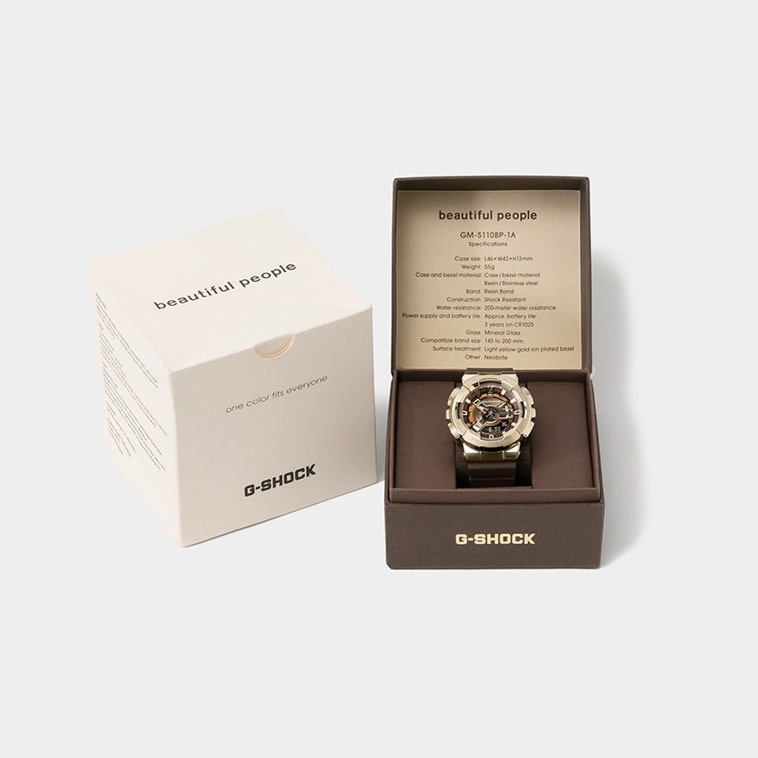 Gショックが「ビューティフルピープル」と3年ぶりにコラボ。多様な素材が重なるワントーンデザインが秀逸 - 14枚目の画像