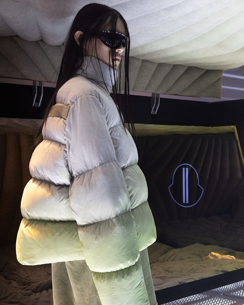 「モンクレール ＋ リック・オウエンス」光沢あるキルティングダウンなど豊富にリリース - 4枚目の画像