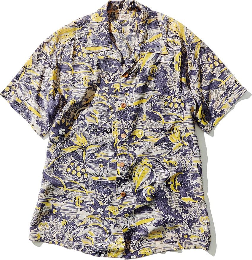 ロッチ・コカドの芸人魂に火を付けたアロハシャツ。ハワイで出会った50年代ヴィンテージの一着 - 2枚目の画像