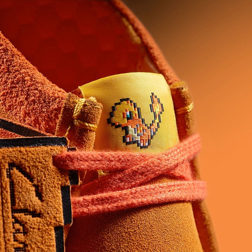 “ポケモンカラー”を纏った「クラークス」は必ずGETだぜ！ レトロなピクセルアートも注目 - 18枚目の画像