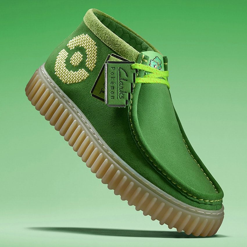 “ポケモンカラー”を纏った「クラークス」は必ずGETだぜ！ レトロなピクセルアートも注目 - 15枚目の画像