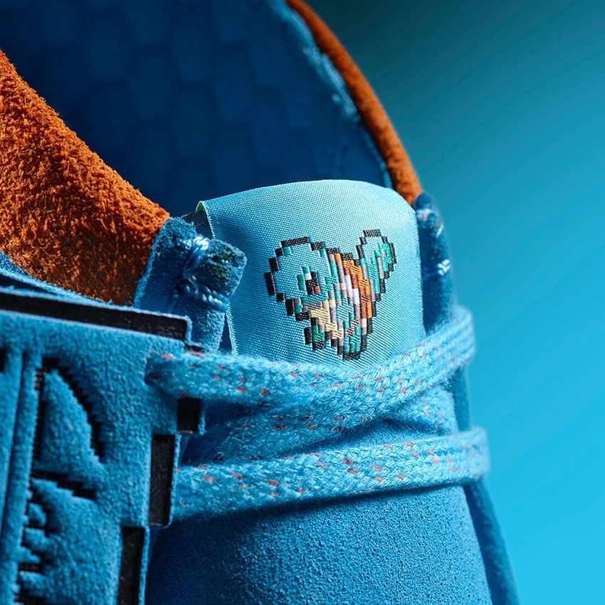 “ポケモンカラー”を纏った「クラークス」は必ずGETだぜ！ レトロなピクセルアートも注目 - 9枚目の画像