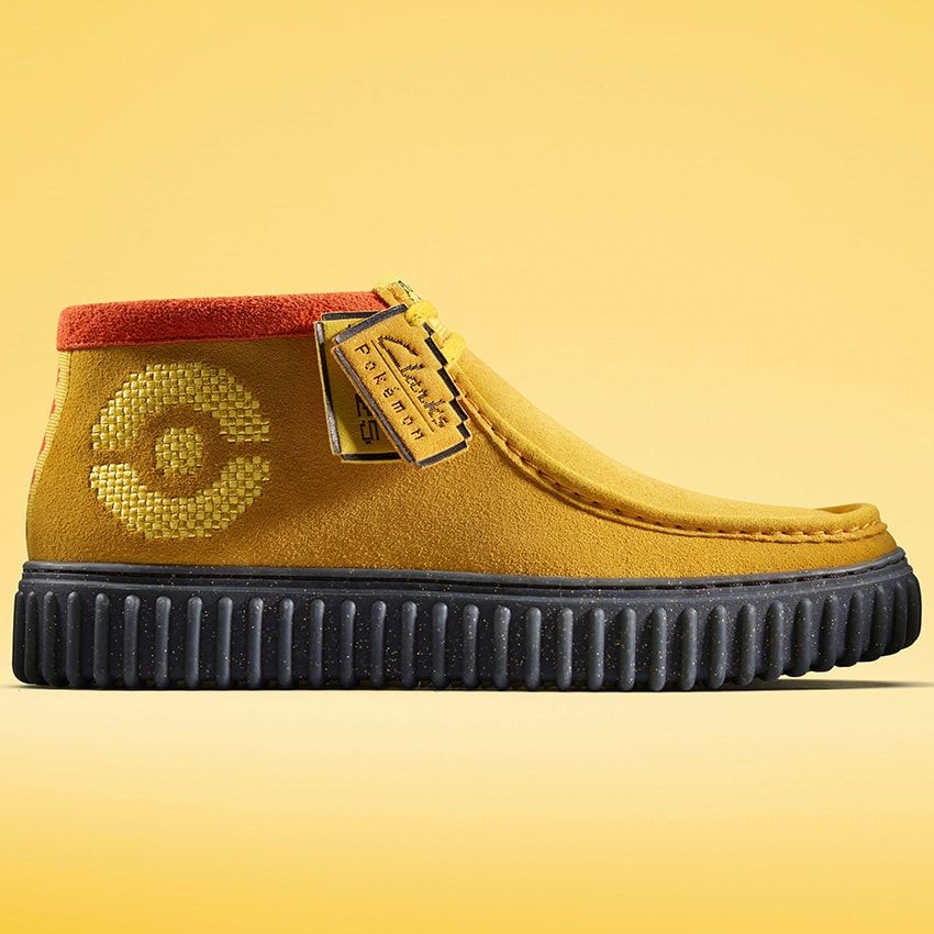 “ポケモンカラー”を纏った「クラークス」は必ずGETだぜ！ レトロなピクセルアートも注目 - 5枚目の画像