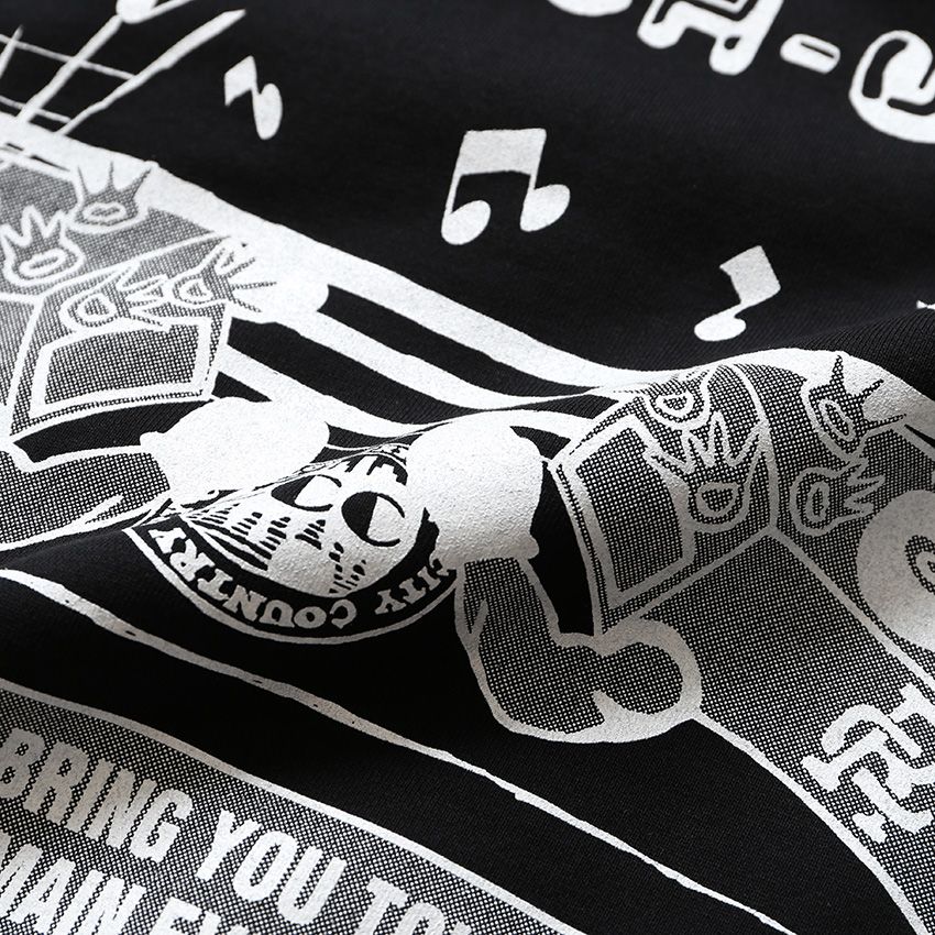 初コラボ「レイニングチャンプ×シティー カントリー シティー」による秀逸グラフィックのスウェット - 12枚目の画像