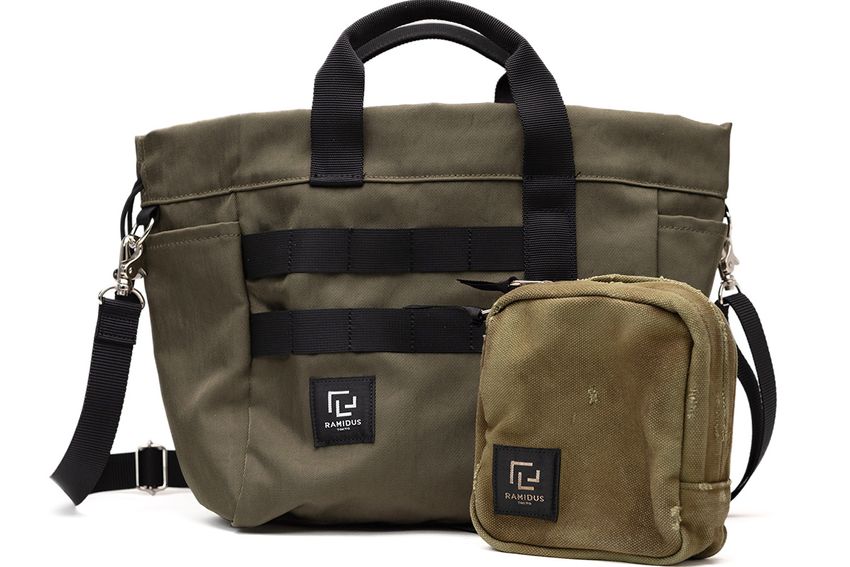 新鋭ブランド「KAMIYA」とラミダスの共作バッグは、ポーチ付きの2-WAY仕様で使い勝手抜群！ - 2枚目の画像