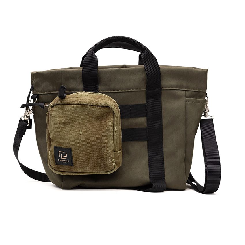 新鋭ブランド「KAMIYA」とラミダスの共作バッグは、ポーチ付きの2-WAY仕様で使い勝手抜群！ - 8枚目の画像