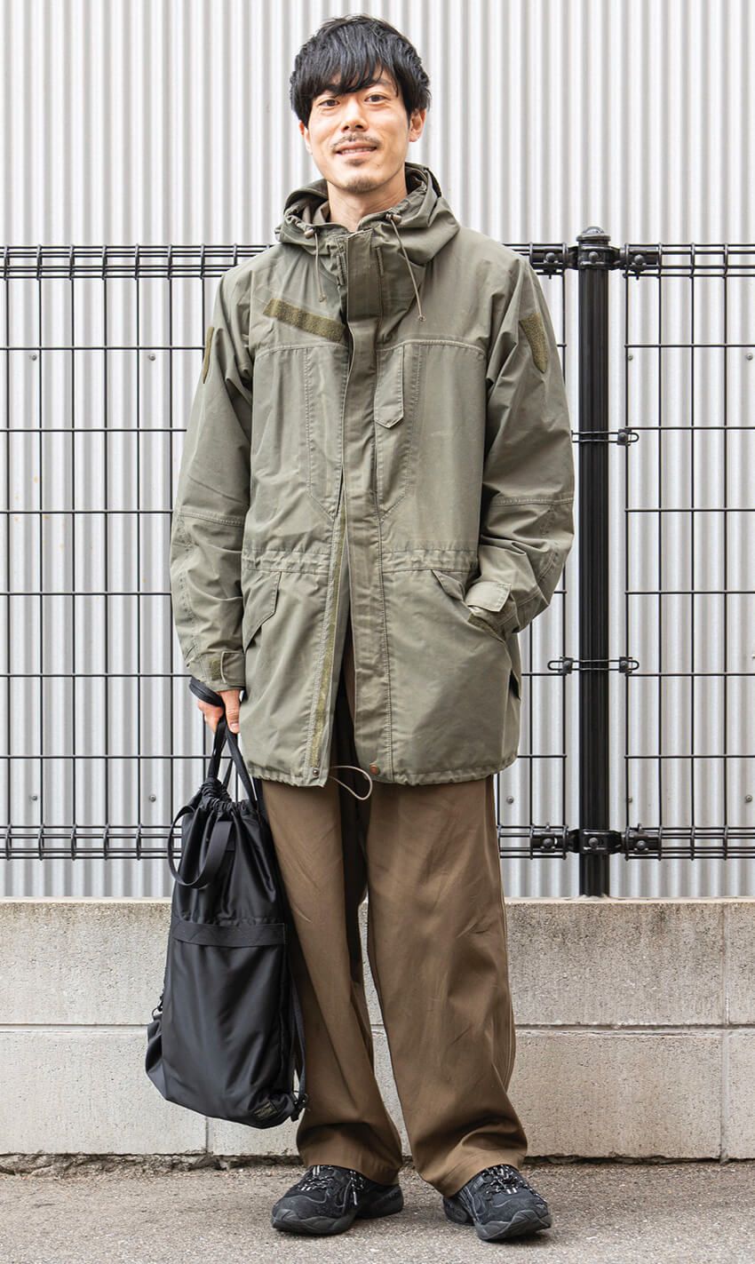 「ミリタリーアウターは古着派」8名を街角でスナップ。20代、30代、40代の着こなしを紹介！ - 6枚目の画像