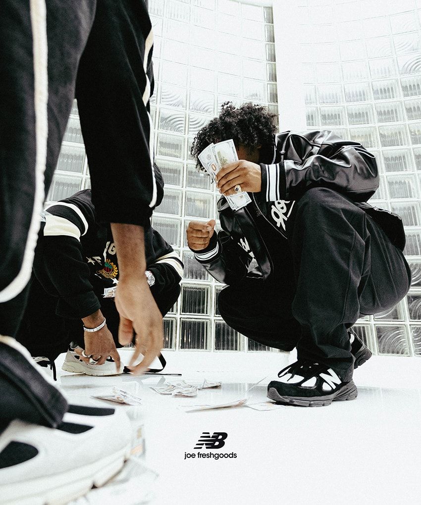 「ジョー フレッシュグッズ × ニューバランス」の新作990v4！白黒反転のシックな2カラー展開 - 2枚目の画像