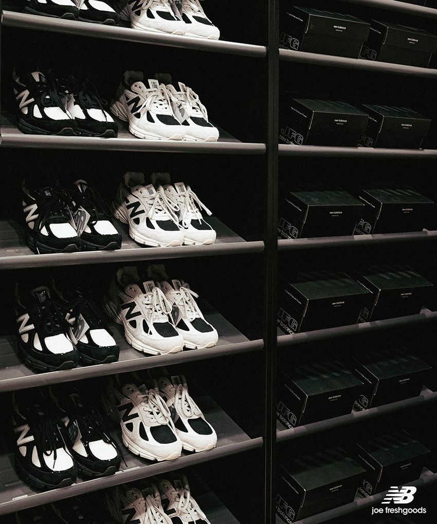「ジョー フレッシュグッズ × ニューバランス」の新作990v4！白黒反転のシックな2カラー展開 - 8枚目の画像