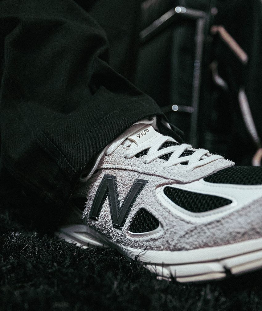 「ジョー フレッシュグッズ × ニューバランス」の新作990v4！白黒反転のシックな2カラー展開 - 4枚目の画像