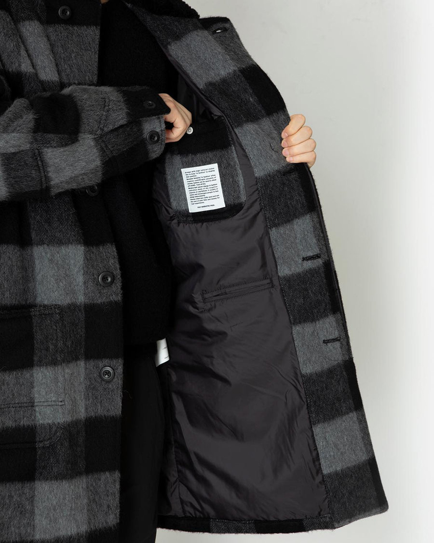 値下げ】ノンネイティブ チェックコート ゴアテックス 【公式通販】