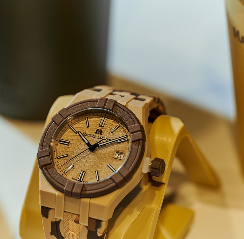 モーリス・ラクロア「アイコン #タイド」が伝える海洋環境の現実