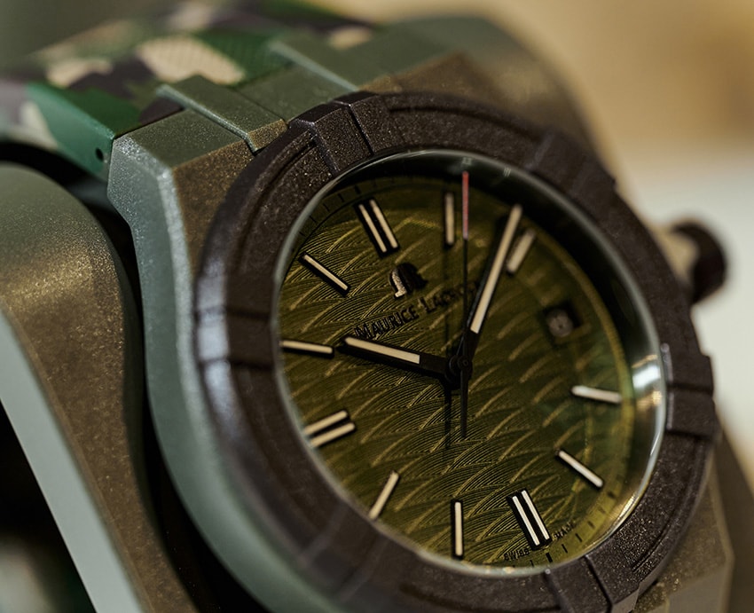 モーリス・ラクロア「アイコン #タイド」が伝える海洋環境の現実