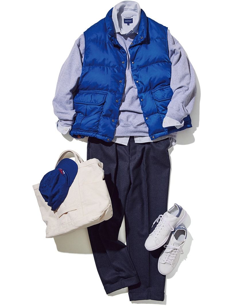 真冬に効く“アウター以外”のダウン活用法。靴にパンツに、マフラーも！ - 6枚目の画像