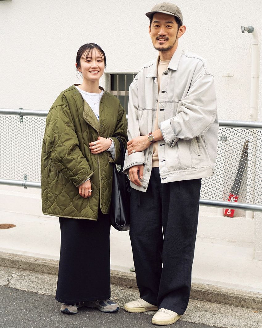 アウター別に見る“ワイドパンツ攻略術”。ロングコートからジャケットまでイッキ見！ - 10枚目の画像