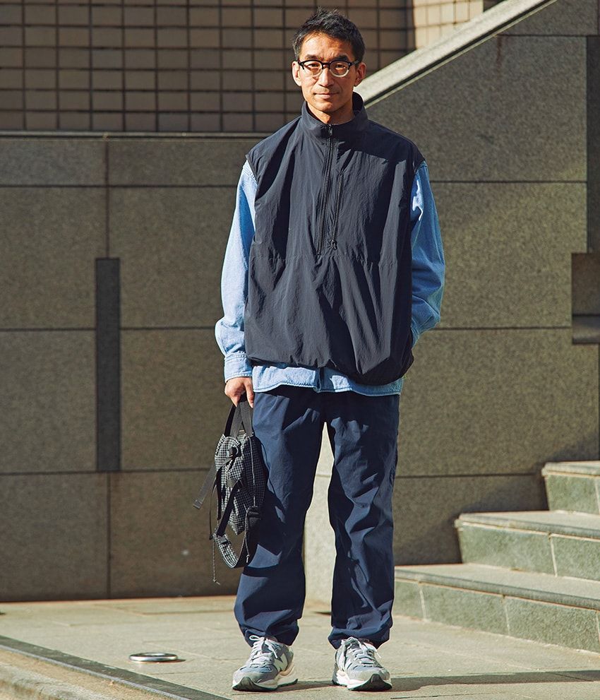 この冬「ネイビー」をみんなはこう着てる！街角で見つけたGoodセンスな12人 - 3枚目の画像