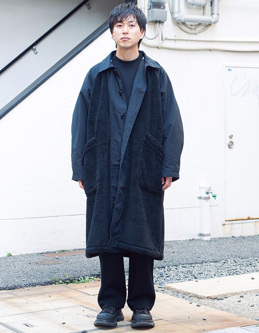 この冬「ネイビー」をみんなはこう着てる！街角で見つけたGoodセンスな12人 - 10枚目の画像