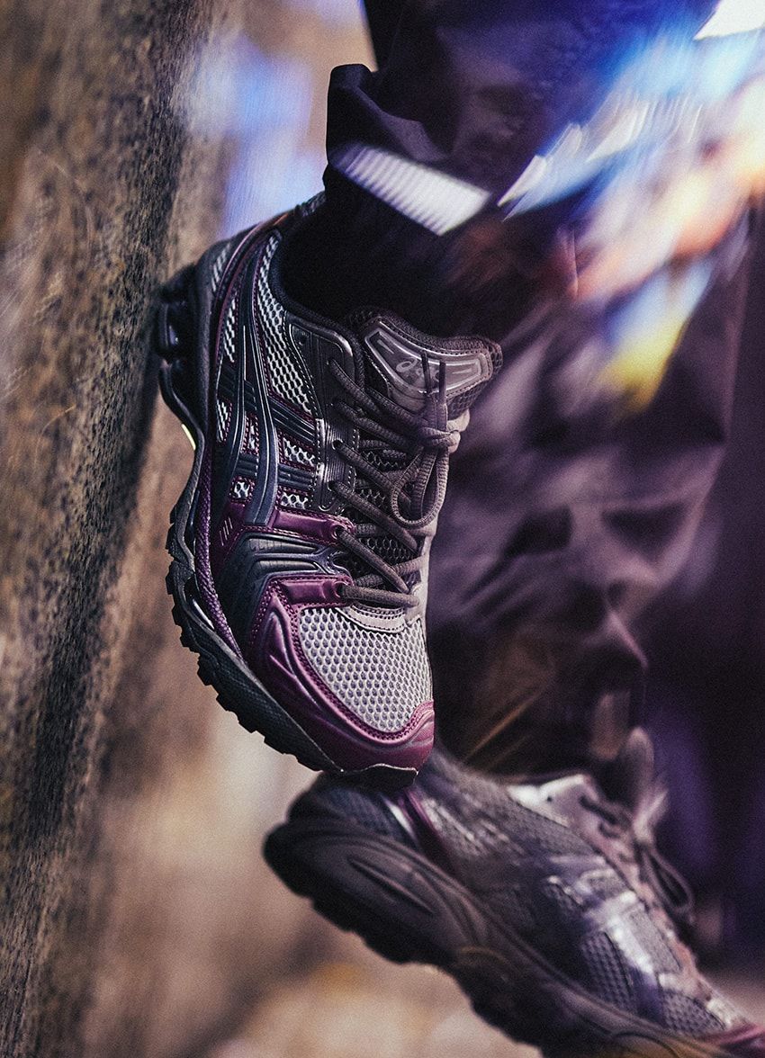 アトモスがアシックス「ゲルカヤノ 14」を別注！ 夜の街をイメージした艶やかな配色で登場 - 8枚目の画像