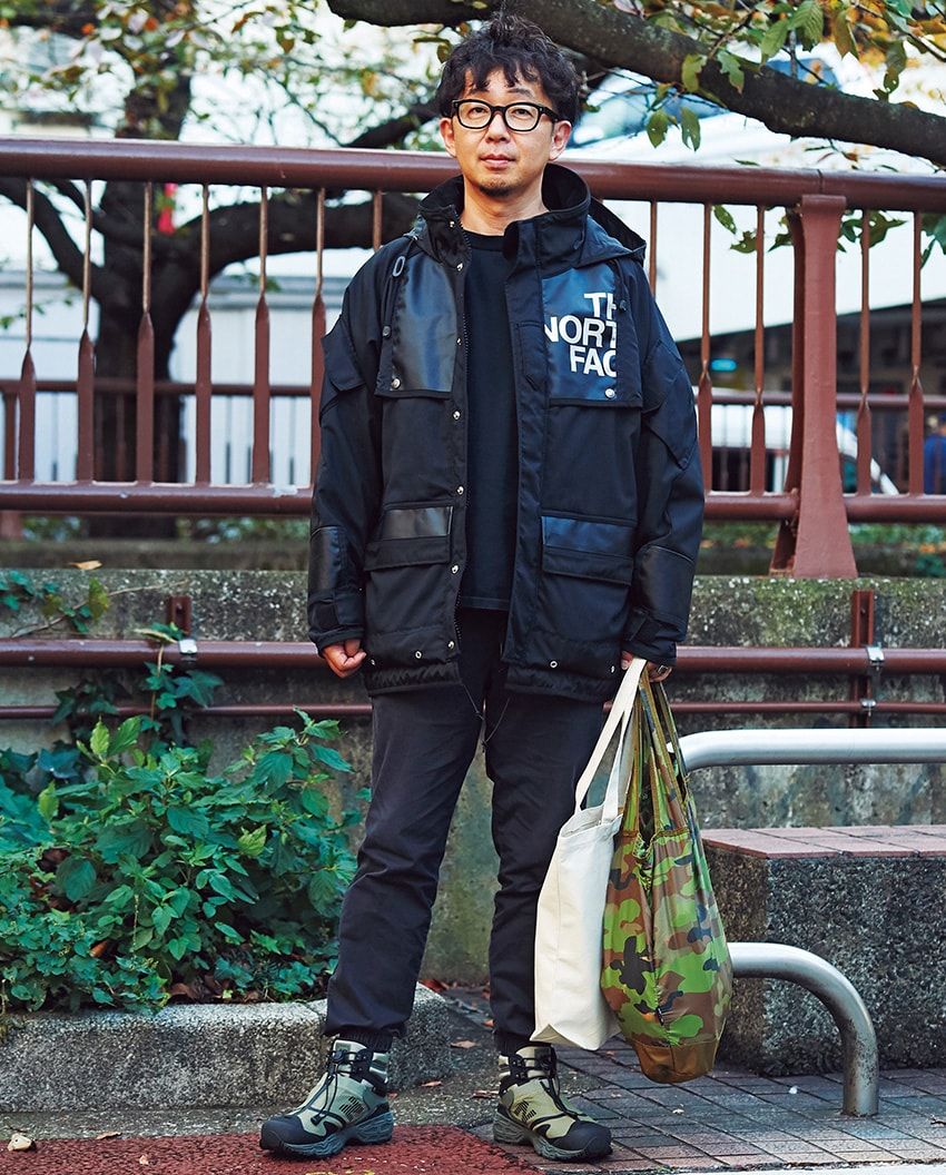 ノース、パタゴニア、マーモット！“街で着るアウトドア”の模範解答をパパラッチで発見 - 6枚目の画像